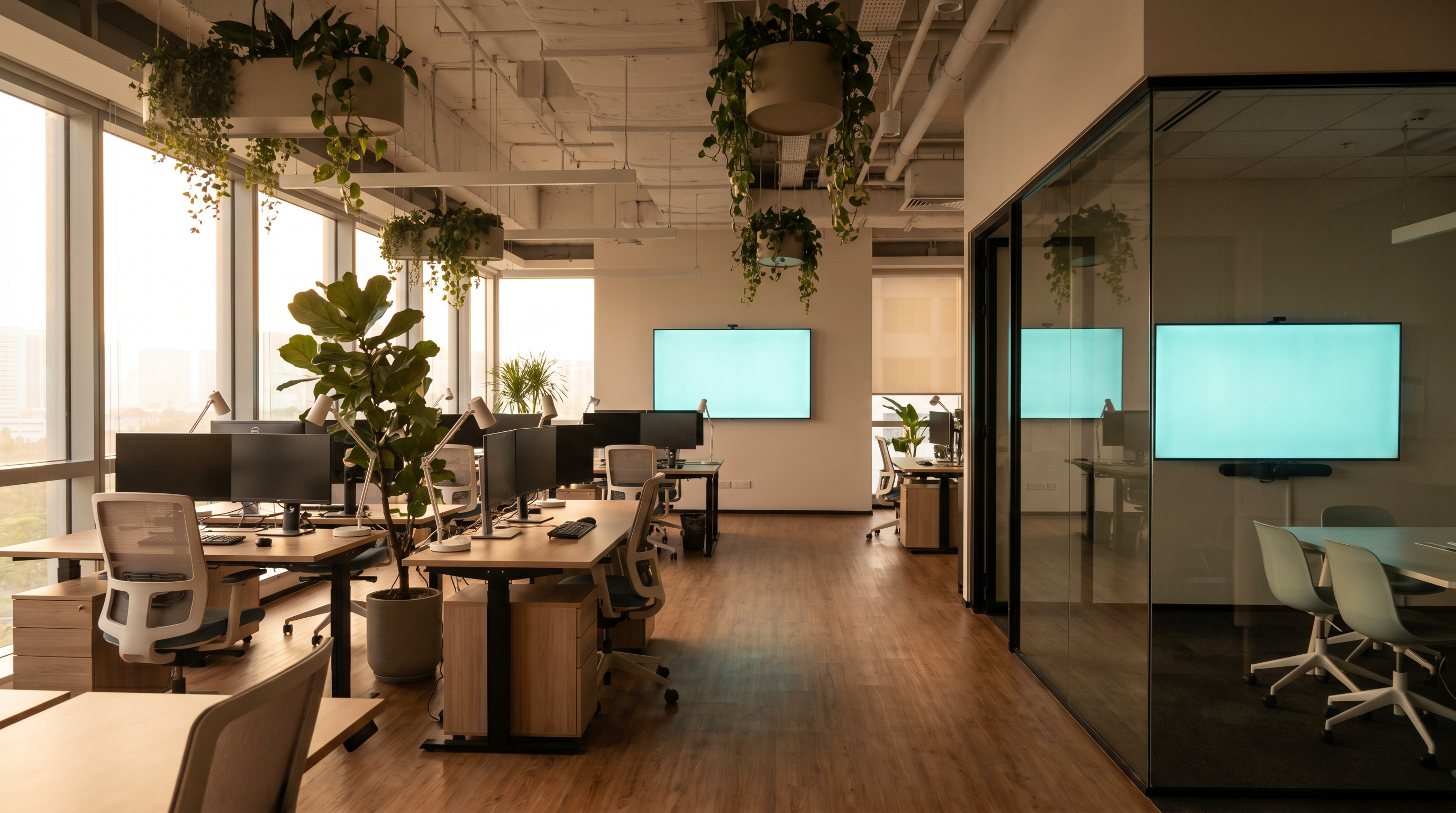 Integrated IT hardware and software for offices
