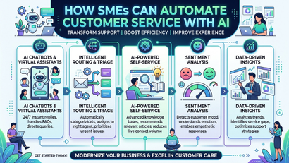 How SMEs can automate customer service with AI