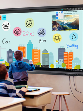 Education classroom interactive displays