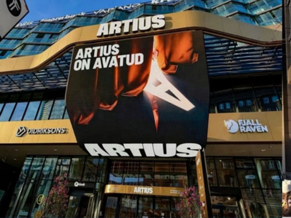 Outdoor LED billboard display